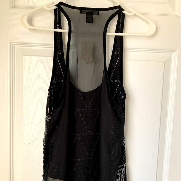 NWT Streetwear Society Sequin Tank Size S - Picture 3 of 3